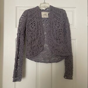 Anthropologie Crochet Women's Sweater